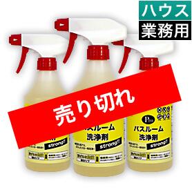 バスルーム洗浄剤ストロングPro 3本セット【業務用】